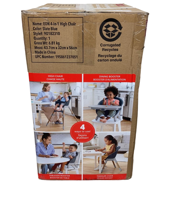Shop Skip Hop EON 4-in-1 High Chair, Slate Blue at Goodbuygears