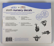 Shop Ubbi Diaper Pail Decals, sloth at Goodbuygears