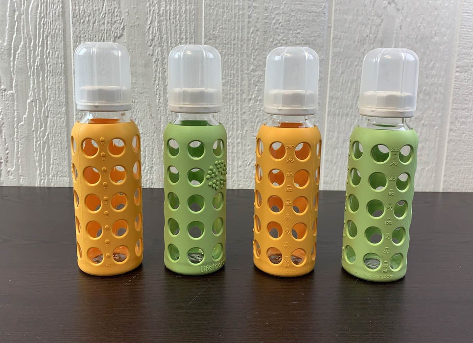 used Lifefactory Glass Bottles