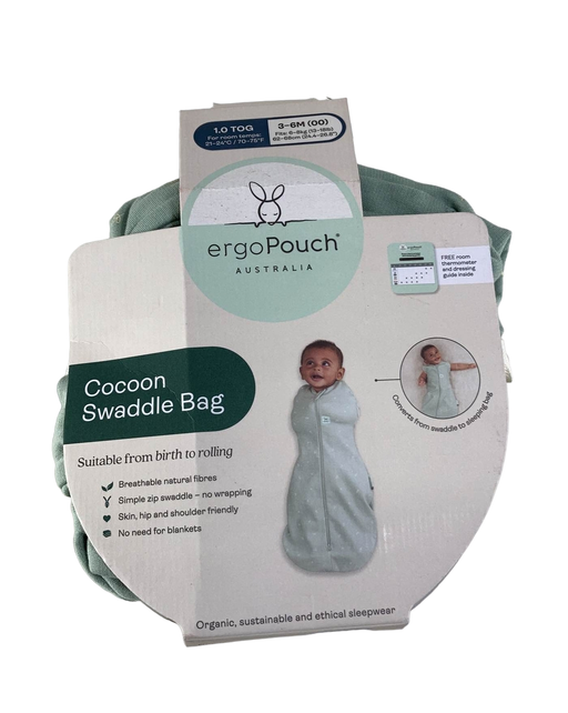 Shop ErgoPouch Cocoon Swaddle Bag, 1.0 TOG, 3-6M, Sage at Goodbuygears