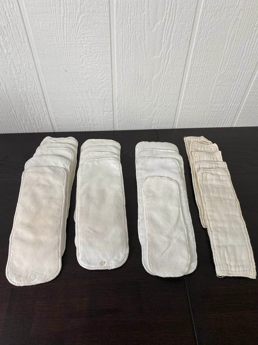 used BUNDLE Cloth Diaper Inserts