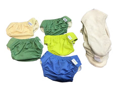 used BUNDLE GroVia Cloth Diapers