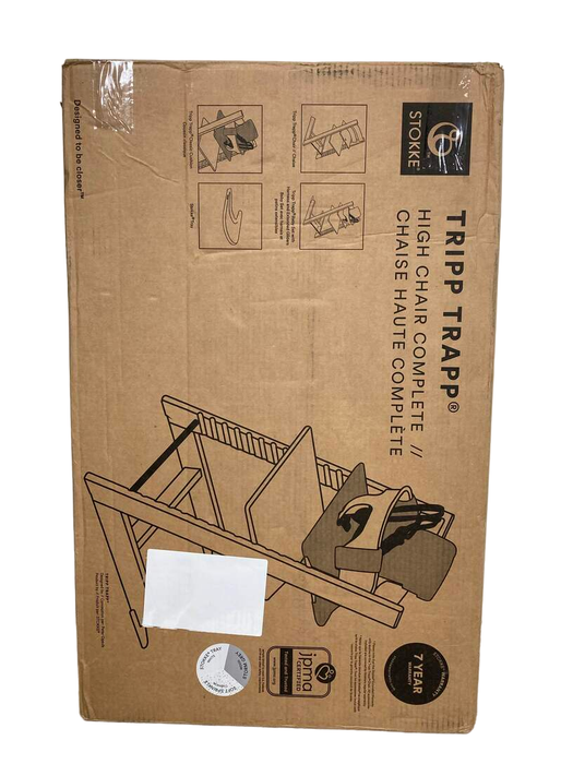 Shop Stokke Tripp Trapp Complete High Chair, Storm Grey, Soft Sprinkle at Goodbuygears