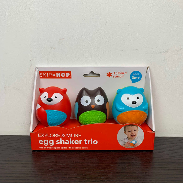 secondhand Skip Hop Egg Shaker Trio