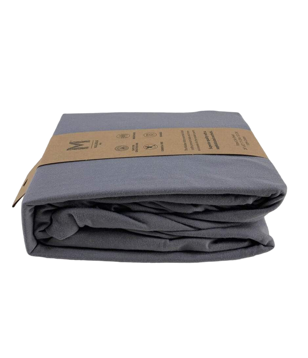 Shop Malabar Baby Fitted Crib Sheet, Erawan Grey at Goodbuygears