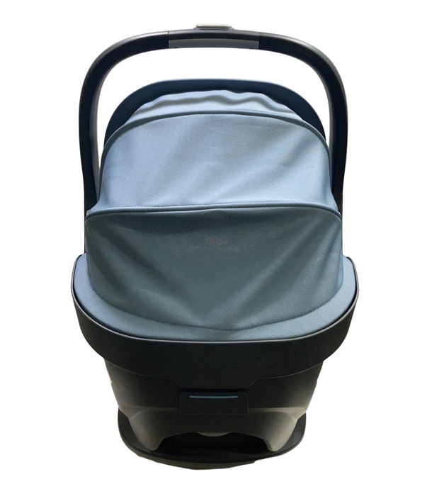 Shop UPPAbaby MESA V2 Infant Car Seat, 2023, Gregory (Blue Melange Merino Wool) at Goodbuygears