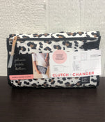 used Petunia Pickle Bottom Diaper Clutch, Leopard