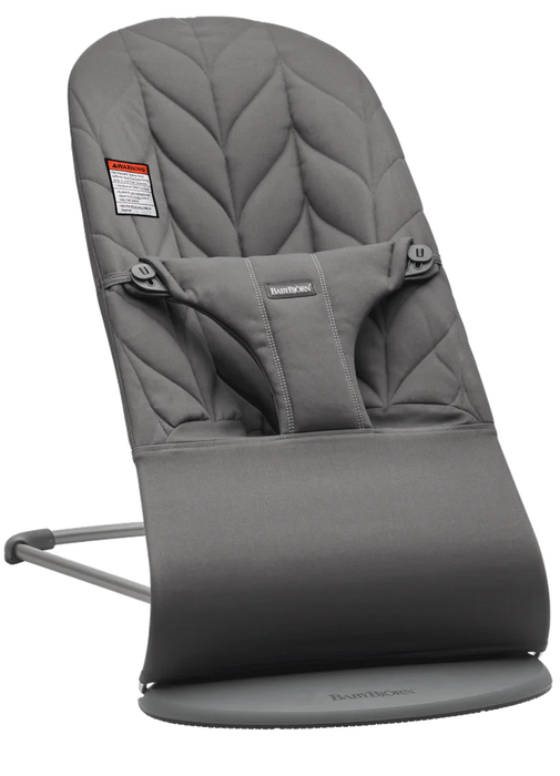 Shop BabyBjorn Bouncer Bliss, Anthracite Cotton Petal Quilt at Goodbuygears