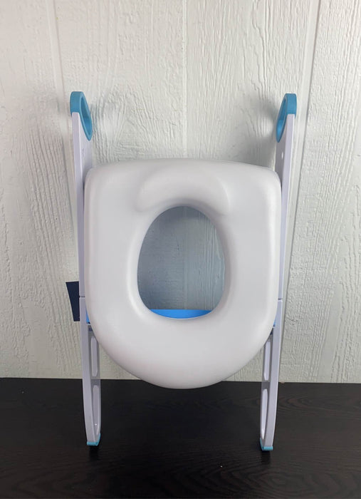 secondhand Mommy’s Helper Padded Potty Seat With Step Stool