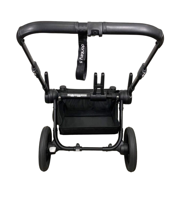 Shop Bugaboo Donkey 5 Duo Stroller Frame, 2021, Black at Goodbuygears