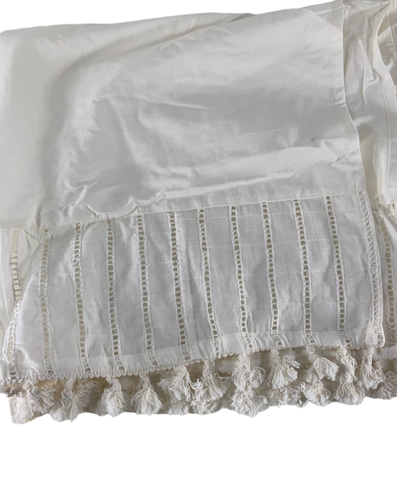 Shop Crane Baby Crib Bed Skirt, Off-White Boho at Goodbuygears