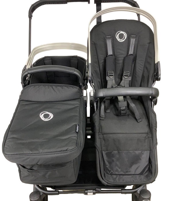 Shop Bugaboo Donkey 5 Duo Stroller, 2022, Black , Black at Goodbuygears