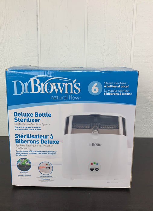 used Dr. Brown's Deluxe Bottle Sterilizer