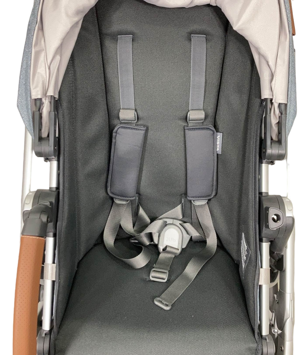 Shop UPPAbaby VISTA V2 Stroller, 2021, Gregory (Blue Melange) at Goodbuygears