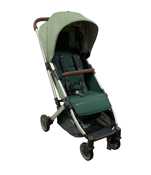 Shop UPPAbaby MINU V2 Stroller, 2022, Emelia (Sage Green) at Goodbuygears