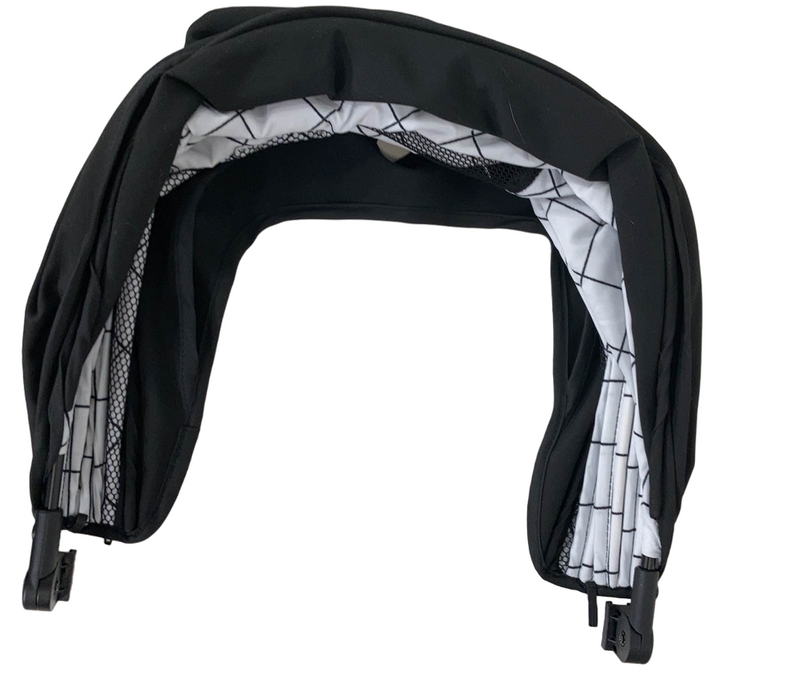 Shop Mockingbird Extendable Canopy 2.0, Black, Windowpane at Goodbuygears