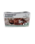 used Honest Company Club Box Diapers, size1, 35 count, White