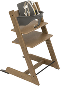 Shop Stokke Tripp Trapp High Chair With Baby Set, Oak Brown at Goodbuygears