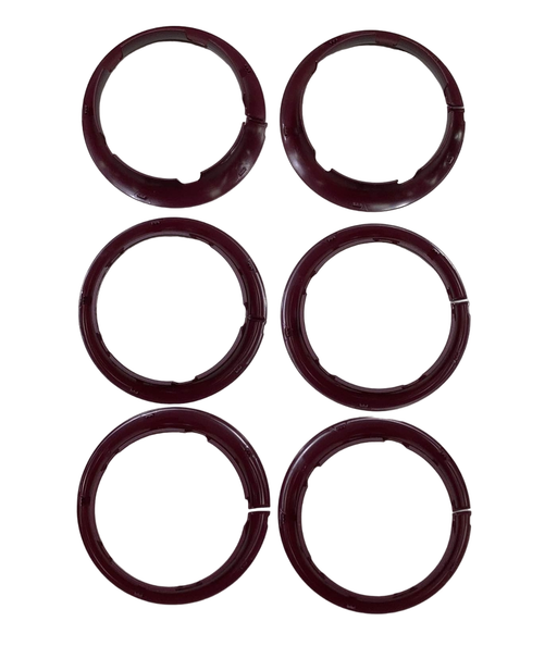 Shop Bugaboo Bee5 Stroller Wheel Caps, Dark Red at Goodbuygears