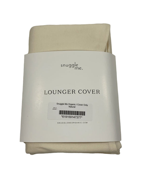Shop Snuggle Me Organic Cover for Sensory Infant Lounger, Natural at Goodbuygears