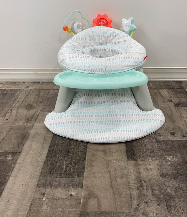 secondhand Skip Hop 2-in-1 Sit-up Activity Baby Chair, Silver Cloud Lining