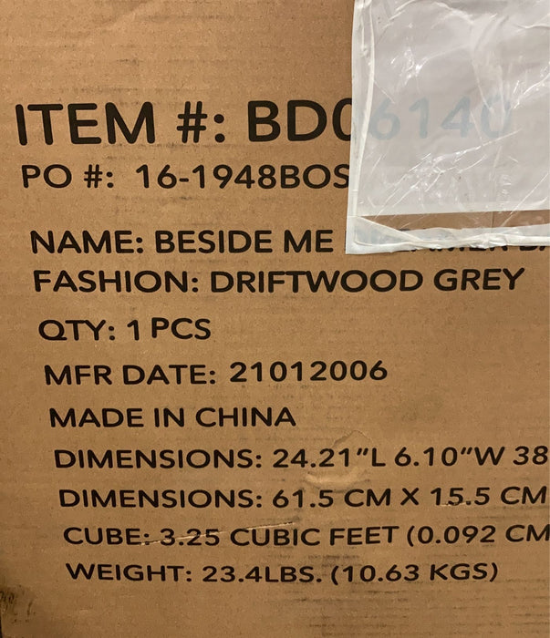 Shop Baby Delight Beside Me Dreamer Bassinet & Bedside Sleeper, Driftwood Grey at Goodbuygears