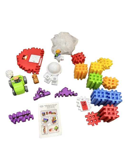 used Little Tikes Waffle Blocks Farm