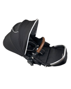 Shop Mockingbird 2nd Seat Kit with Extendable Canopy, 2021, Black, Windowpane, Silver with Penny Leather at Goodbuygears