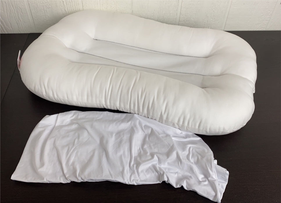 Shop Snuggle Me Organic Sensory Infant Lounger, Natural with Natural Cover at Goodbuygears