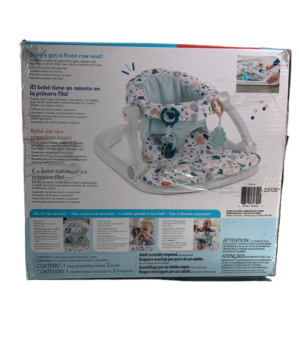 secondhand Fisher Price Sit-Me-Up Floor Seat, Pacific Pebble