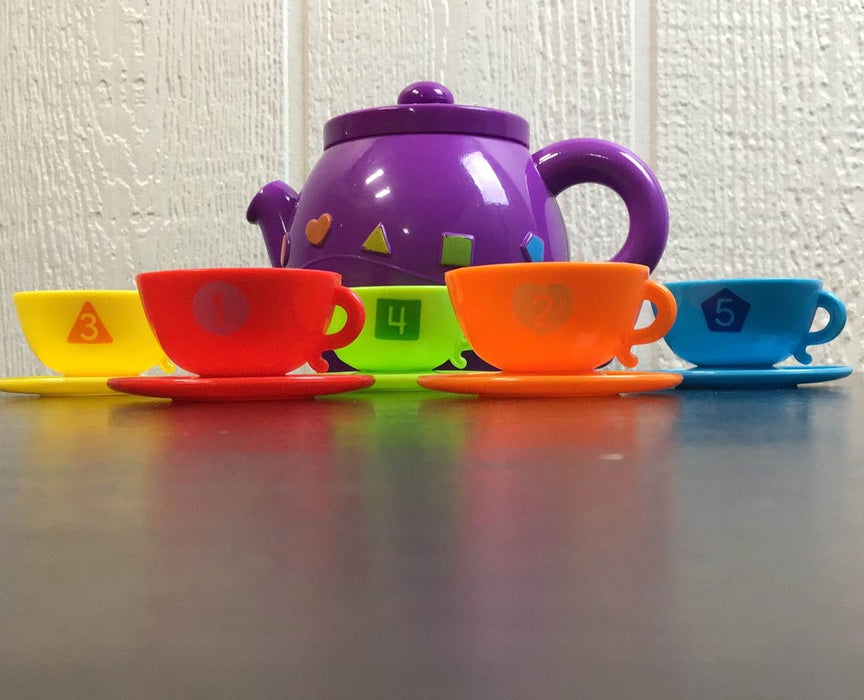 used Learning Resources Serving Shapes Tea Set