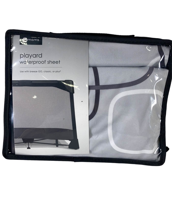Shop 4moms Breeze Waterproof Playard Sheet, Silver at Goodbuygears