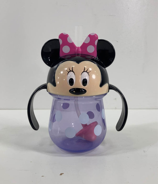 used The First Years Disney Spill-proof Weighted Straw Sippy Cup