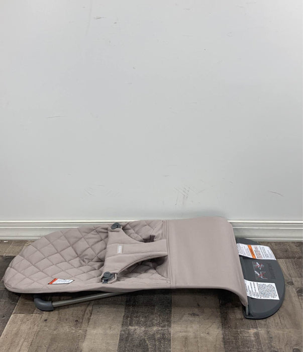 Shop BabyBjorn Bouncer Bliss, Sand Gray, Cotton at Goodbuygears