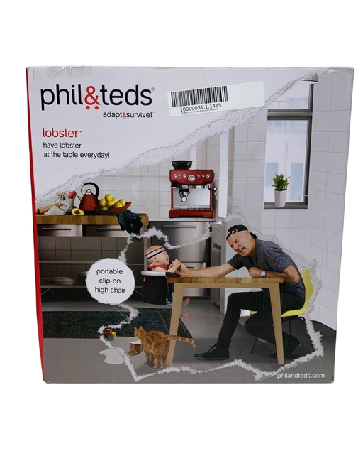 Shop Phil & Teds Lobster Hook On High Chair, Black at Goodbuygears