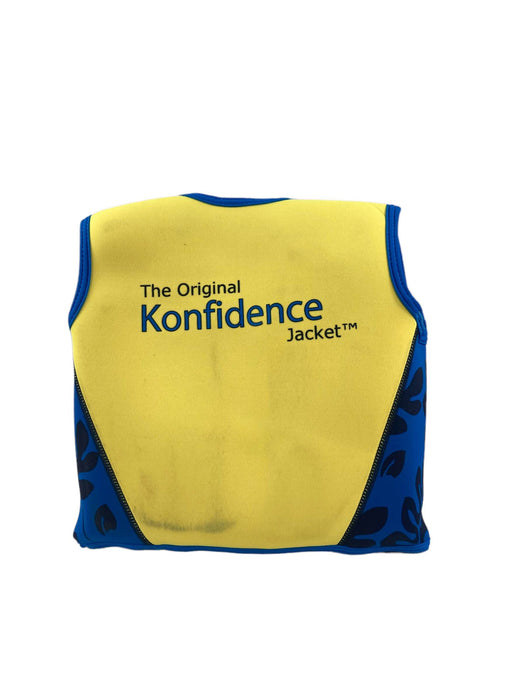 Shop Konfidence Original Swim Jacket, Medium (3-5 years), Blue Palm Maui at Goodbuygears