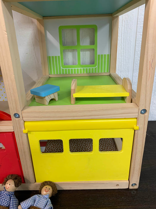 used Melissa & Doug Hi Rise Dollhouse