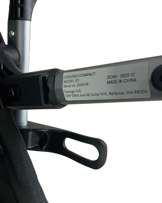 Shop Colugo Compact Stroller, 2022, Cool Grey at Goodbuygears