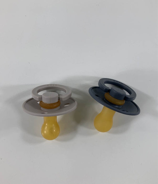 used Bibs 2-Pack Pacifiers, Size 1, Sand/Iron