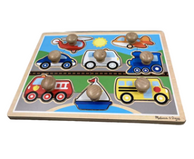 used Melissa & Doug Jumbo Knob Puzzle