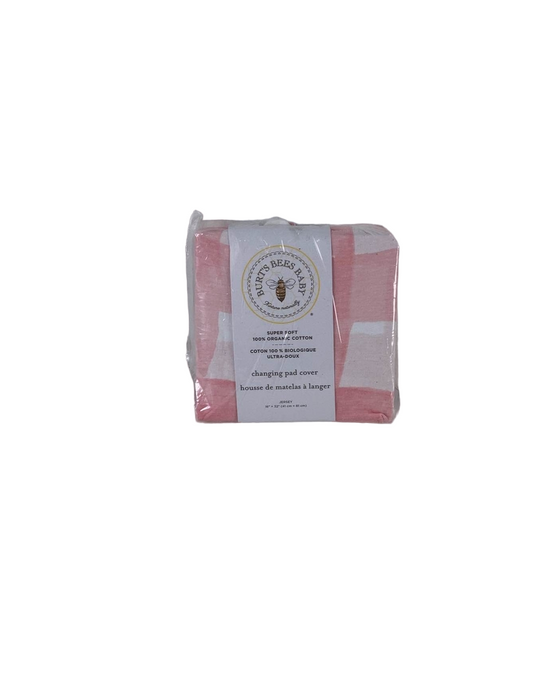 Shop Burt's Bees Baby Changing Pad Cover, Organic Cotton Jersey, Blossom at Goodbuygears