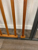 used HomeSafe By Summer Infant Wood And Metal Pressure Mounted Gate