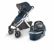 Shop UPPAbaby VISTA V2 Stroller, 2020, Finn (Deep Sea) at Goodbuygears