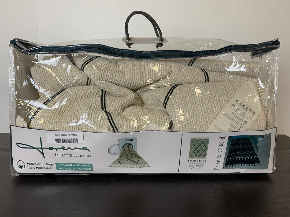 used Lorena Canals Washable Rug