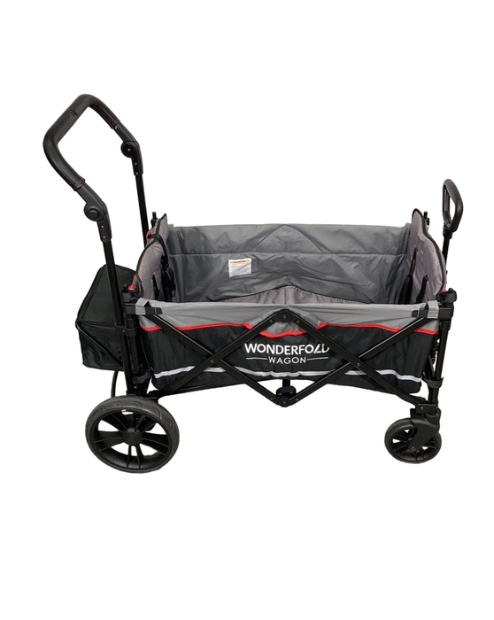 Shop Wonderfold X2 Push + Pull Double Stroller Wagon, 2021, Black at Goodbuygears