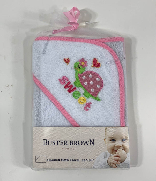 used Buster Brown Hooded Bath Towel
