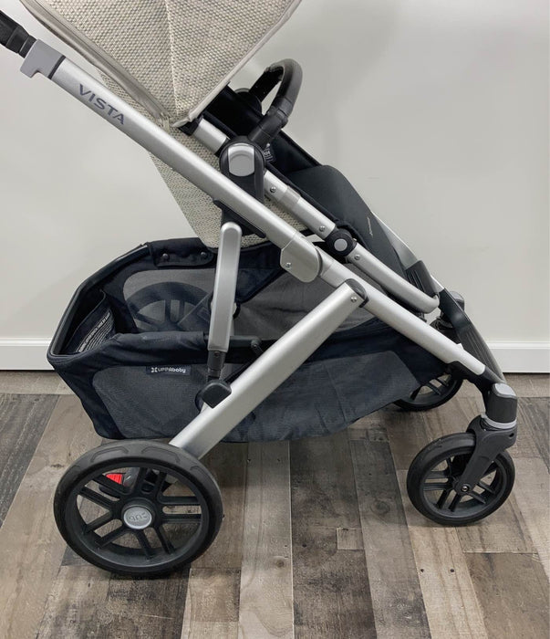 Shop UPPAbaby VISTA V2 Stroller, 2019, Sierra (Dune Knit) at Goodbuygears