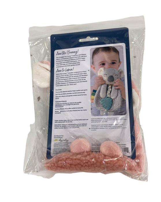 Shop Itzy Ritzy Lovey Teether Toy, Bunny at Goodbuygears