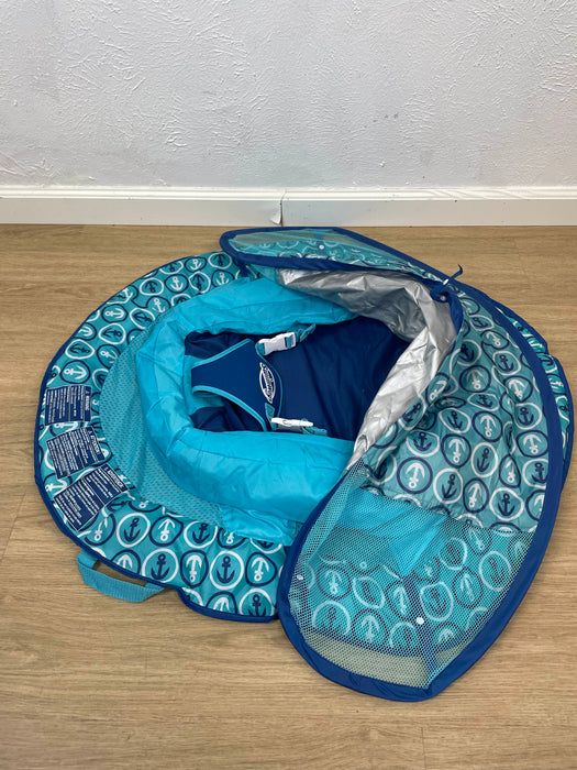 secondhand SwimWays Baby Spring Float with Sun Canopy