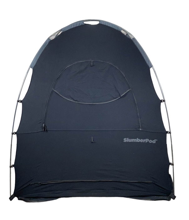 Shop SlumberPod 3.0 Sleep Canopy with Fan, Black with Gray Accents at Goodbuygears